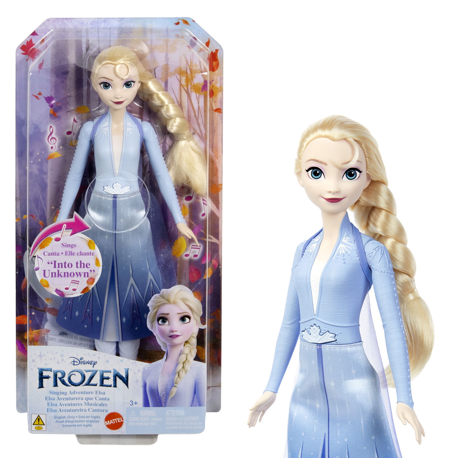 Disney Frozen anglų kalba dainuojanti lėlė Elza 2-0