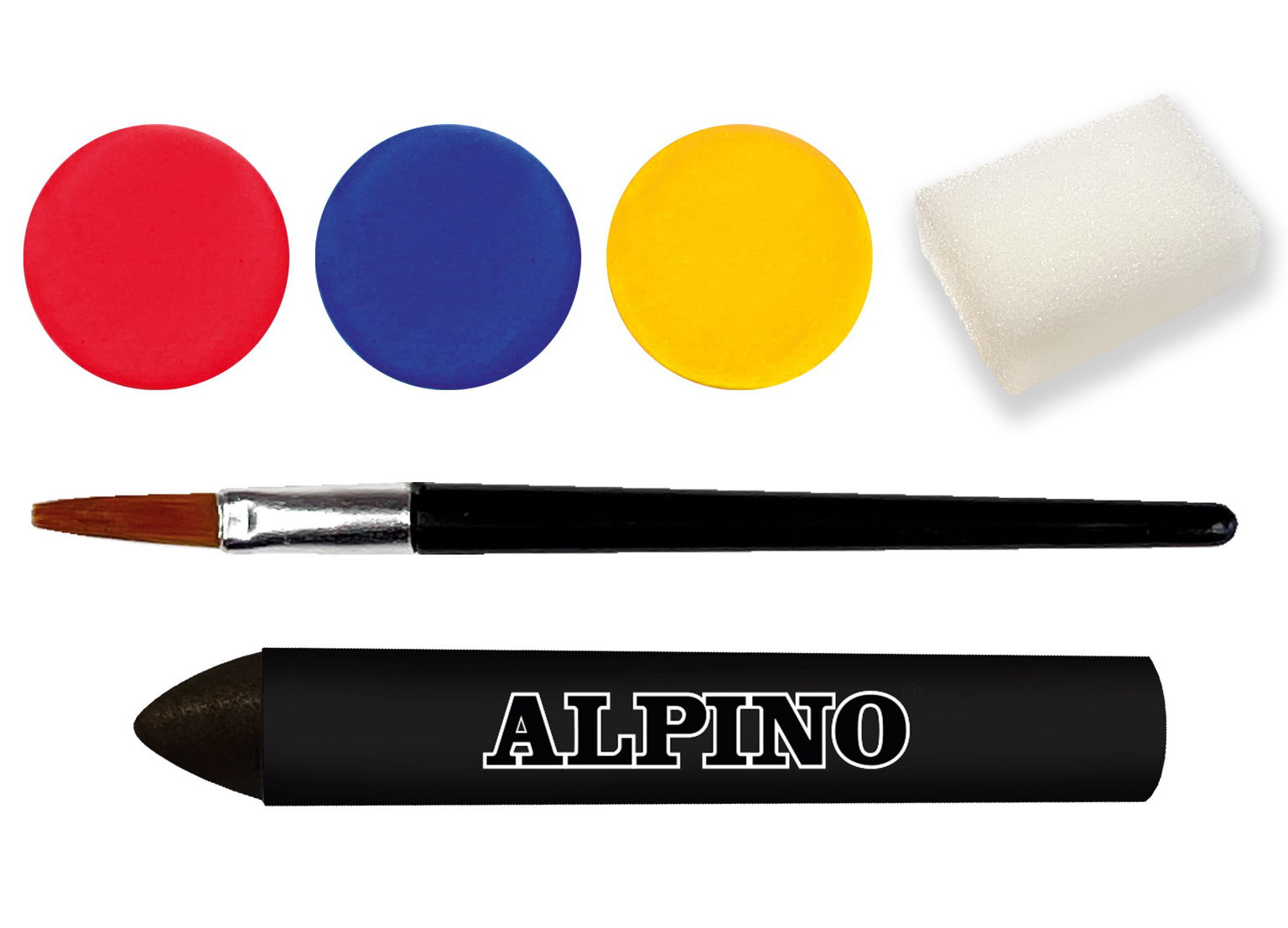 Makiažo rinkinys ALPINO Superhero Aqua make-up 3 spalvos - 2