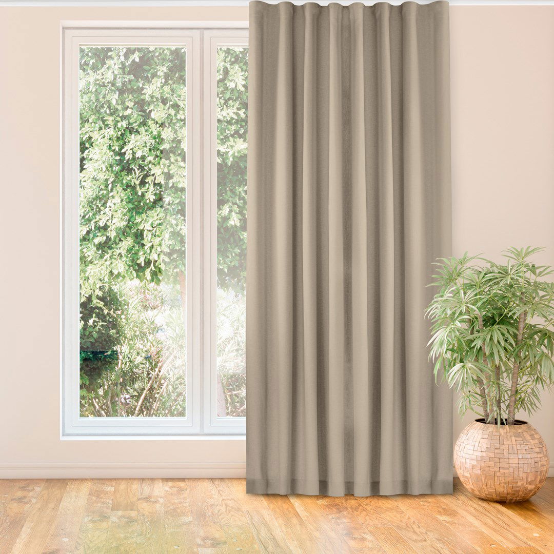 Naktinė užuolaida CARMENA  BEIGE PLEAT, 220x175 cm - 2