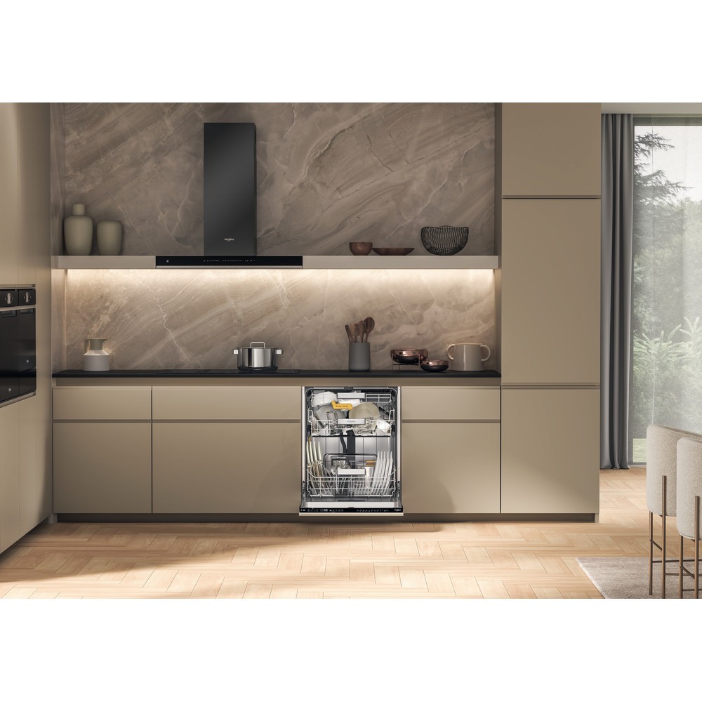 Įmontuojama indaplovė Whirlpool W8IHP42L, šviesiai ruda - 4