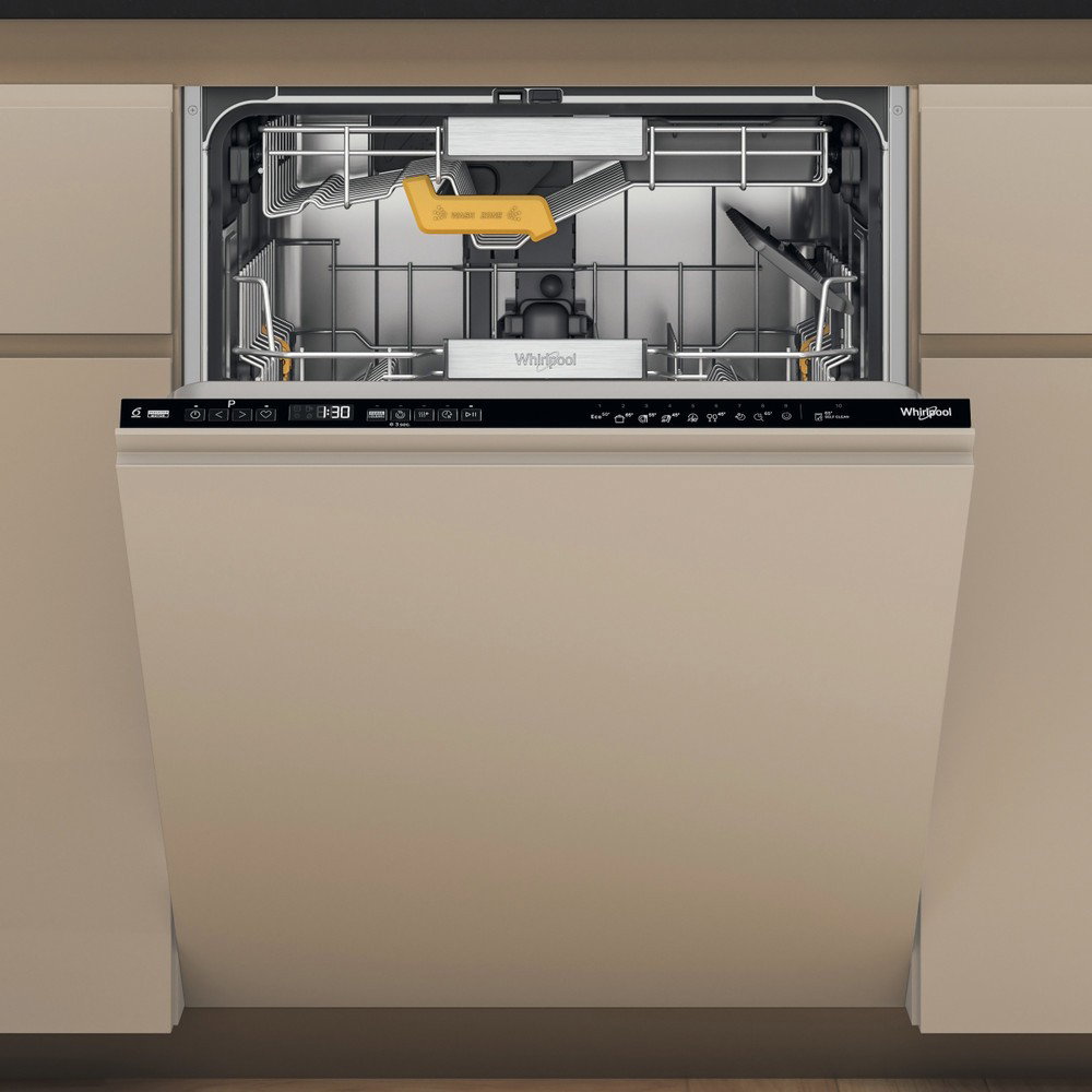 Įmontuojama indaplovė Whirlpool W8IHP42L, šviesiai ruda-0