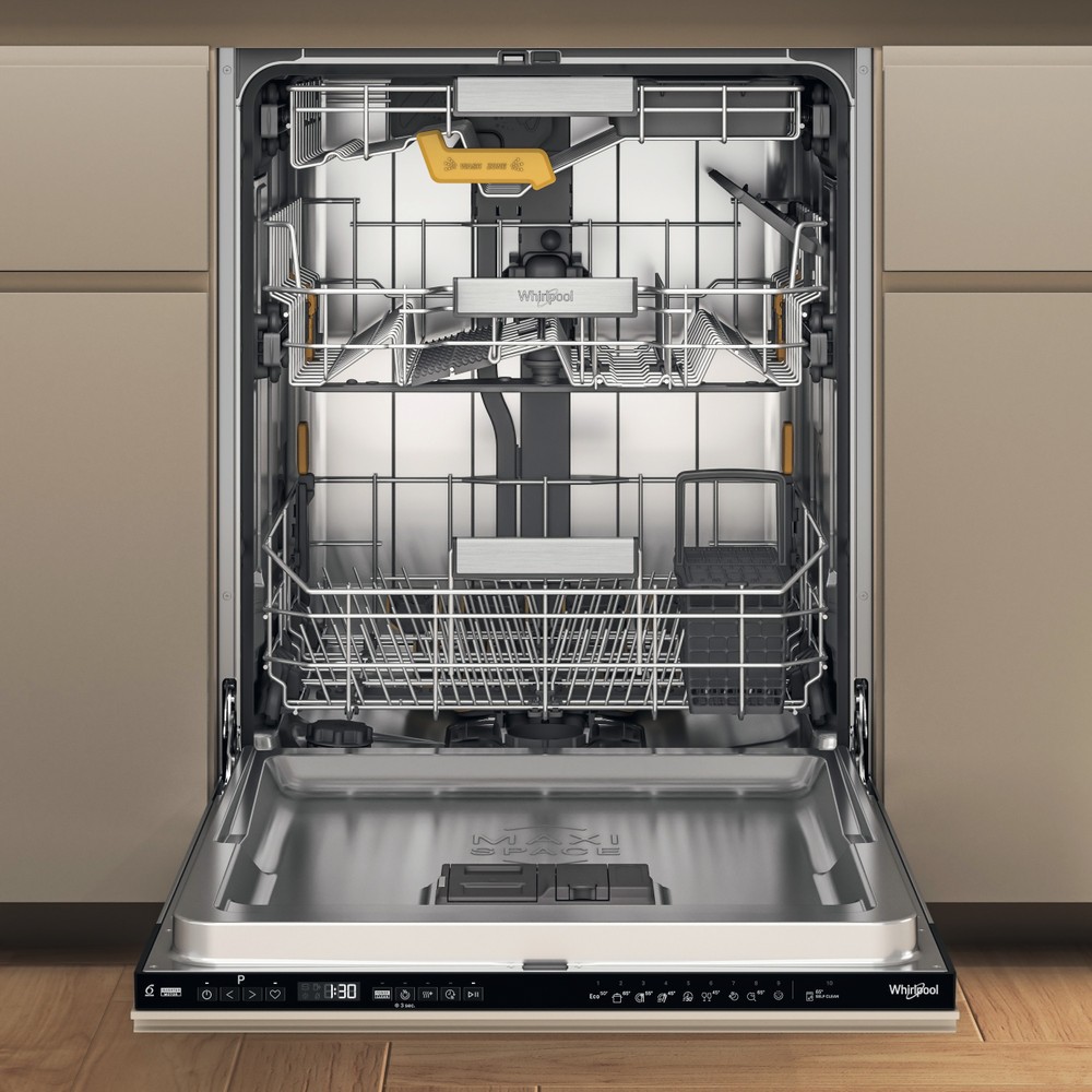 Įmontuojama indaplovė Whirlpool W8IHP42L, šviesiai ruda - 3