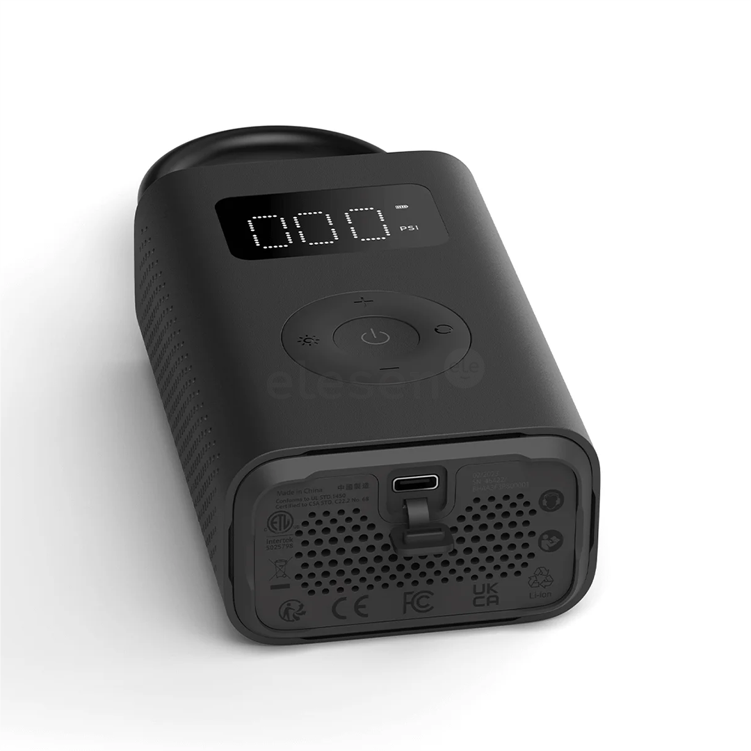Nešiojamas elektrinis oro kompresorius XIAOMI Air Compressor 2, 2000 mAh - 4