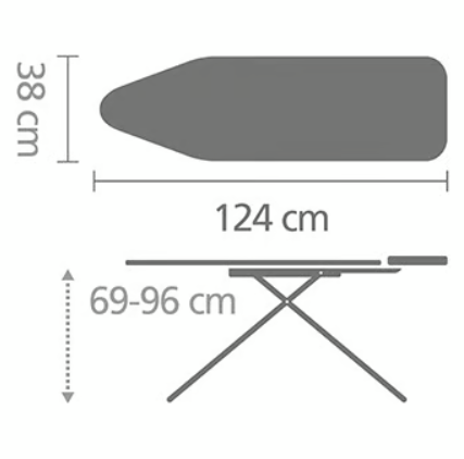 Lyginimo lenta BRABANTIA Soothing Sea B, 124 x 38 cm - 8