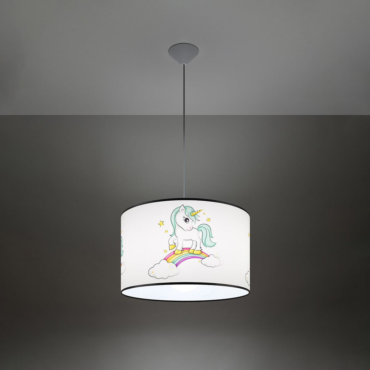Pakabinamas šviestuvas SOLLUX UNICORN 40, 1xE27, max 15 W LED, daugiaspalvis - 3