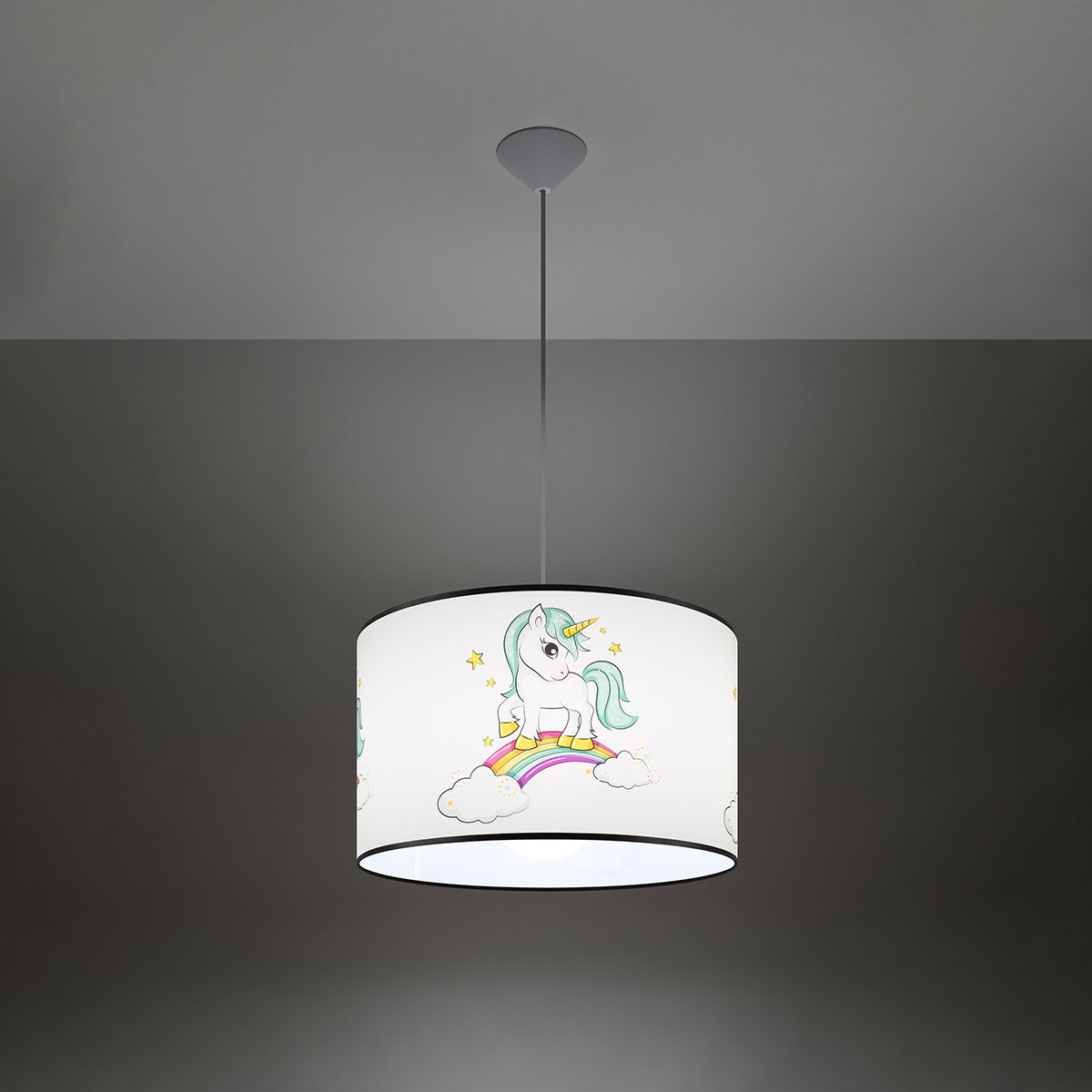Pakabinamas šviestuvas SOLLUX UNICORN 40, 1xE27, max 15 W LED, daugiaspalvis - 3