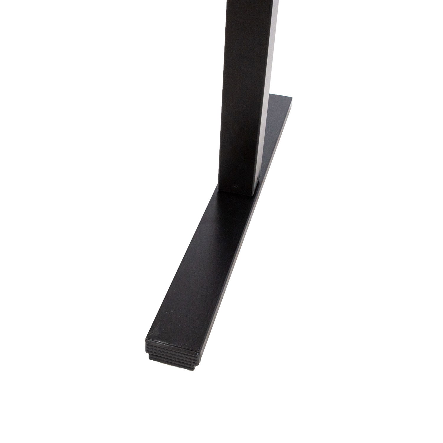 Reguliuojamo rašomojo stalo kojos ERGO OPTIMAL su 1 varikliu, 50-70x100-140 cm, juoda - 4