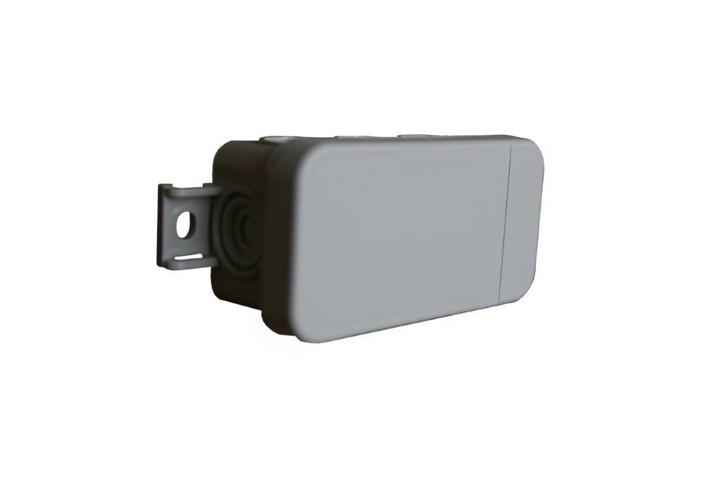 Hermetinė montažinė dežutė, IP54, DIN EN 60670, pilkos sp.-0