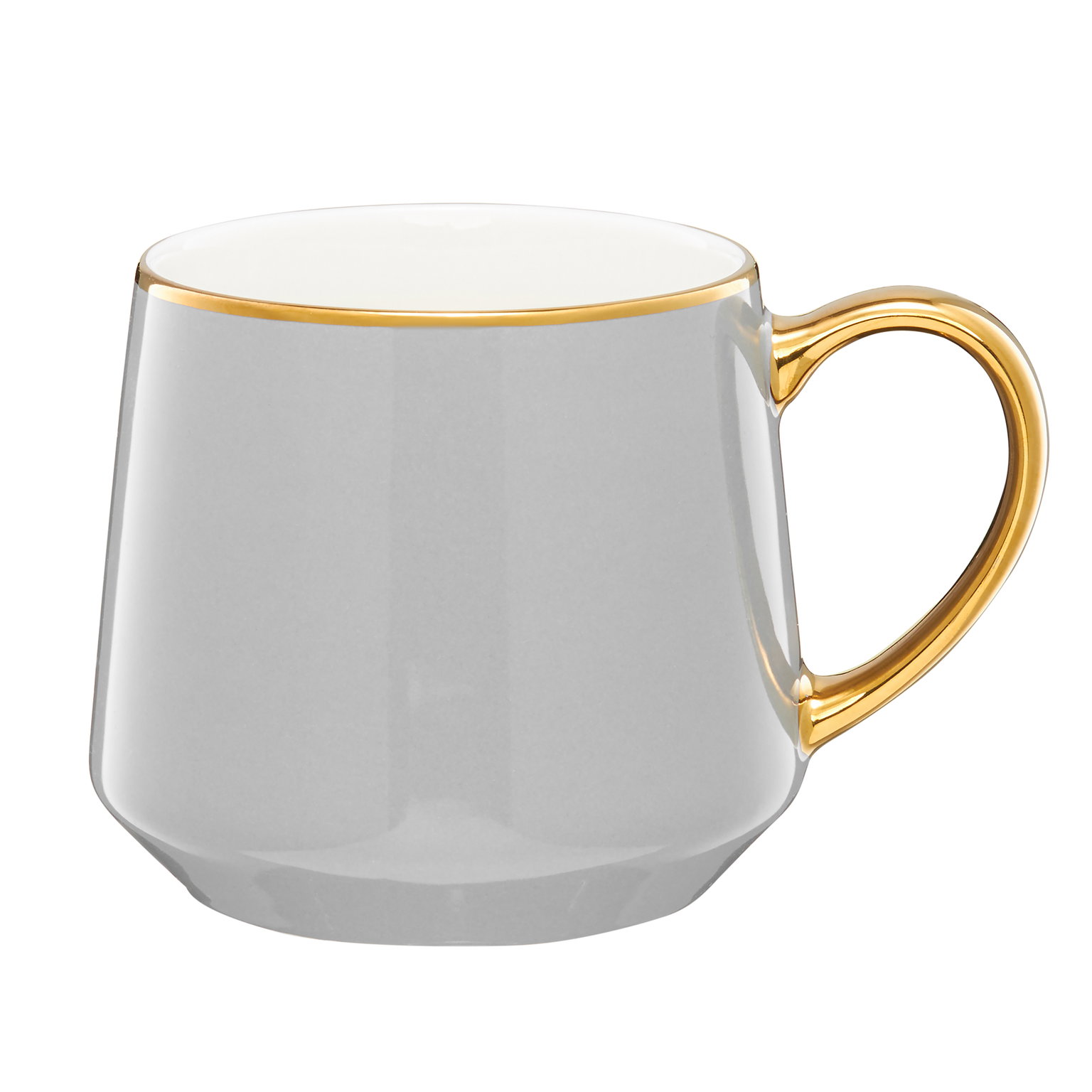 Porcelianinis puodelis AMBITION ROYAL, pilkos sp., 460 ml-0