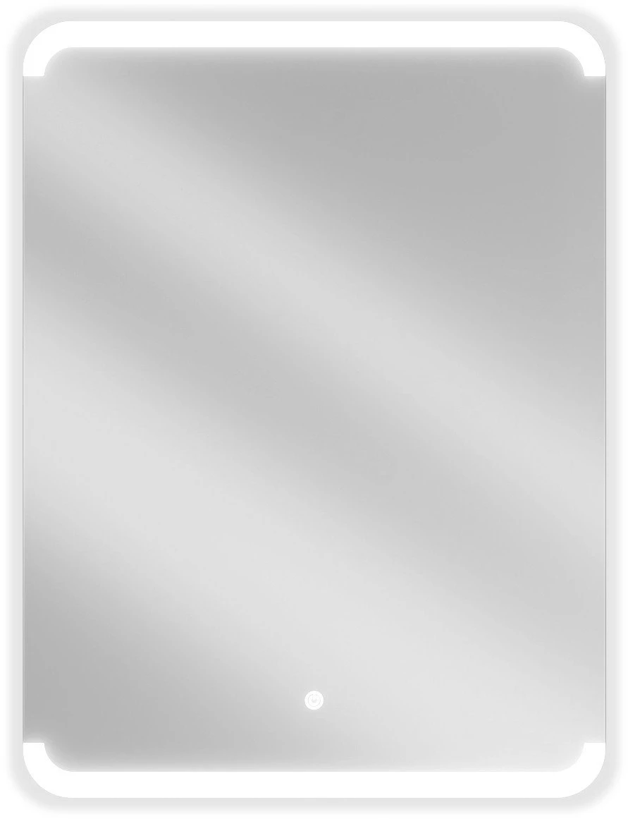 Vonios veidrodis Mexen Nida su LED apšvietimu ir šildymo kilimėliu, 60 x 80 cm