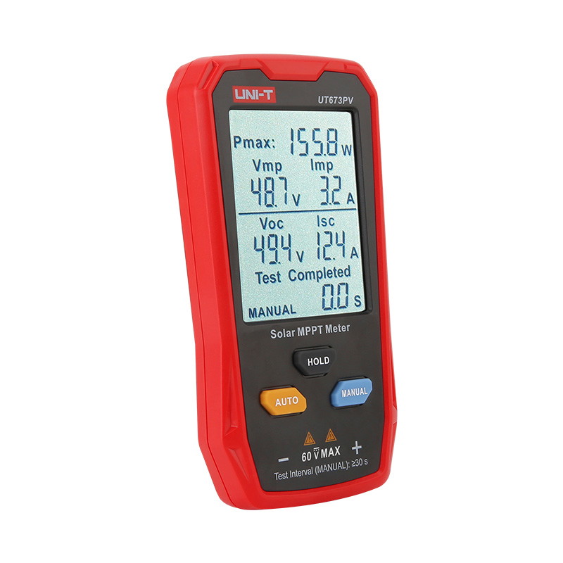 MPPT testeris UNI-T, 5-800W, 0-35A, 12-60VDC-1