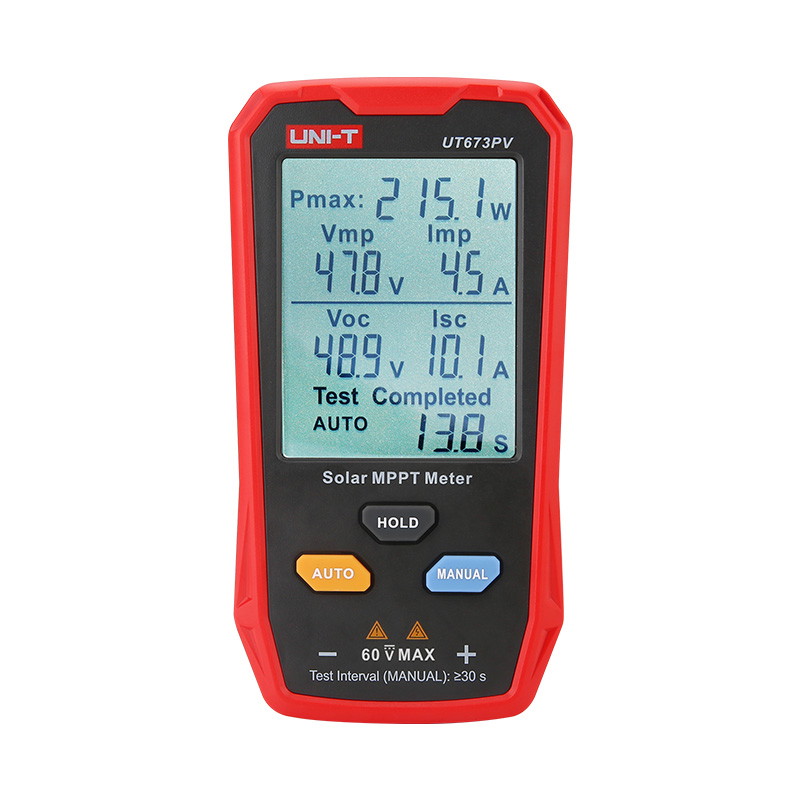 MPPT testeris UNI-T, 5-800W, 0-35A, 12-60VDC-0