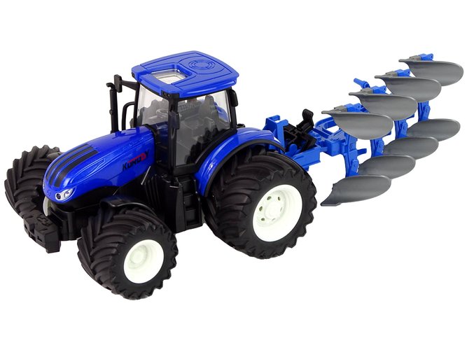 Traktorius su nuotolinio valdymo pultu, 1:24, mėlynas - 5
