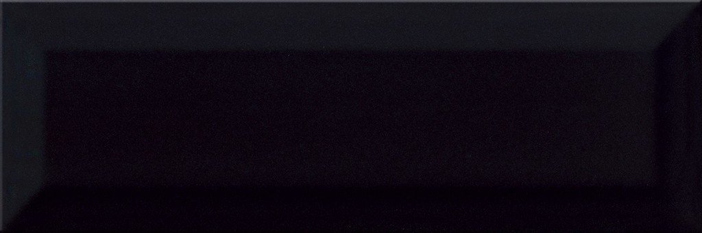 Keraminės sienų plytelės METRO STYLE BLACK, 30 x 10 cm