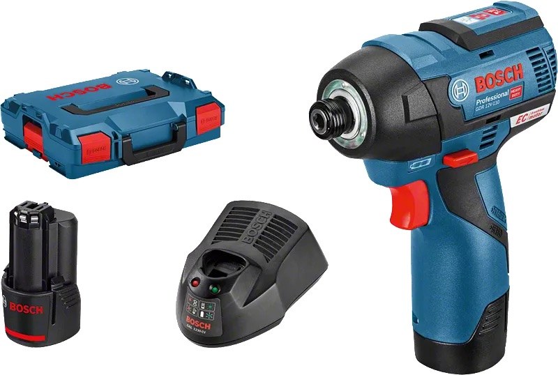 Smūginis suktuvas BOSCH PRO GDR 12V-110; 12 V; (2x3,0 Ah akum., lagaminas)-0