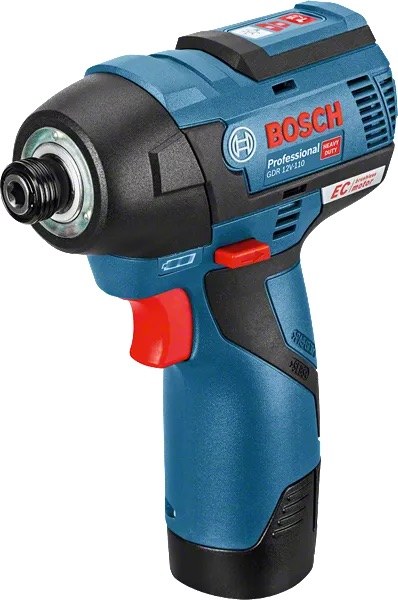 Smūginis suktuvas BOSCH PRO GDR 12V-110; 12 V; (2x3,0 Ah akum., lagaminas)-1
