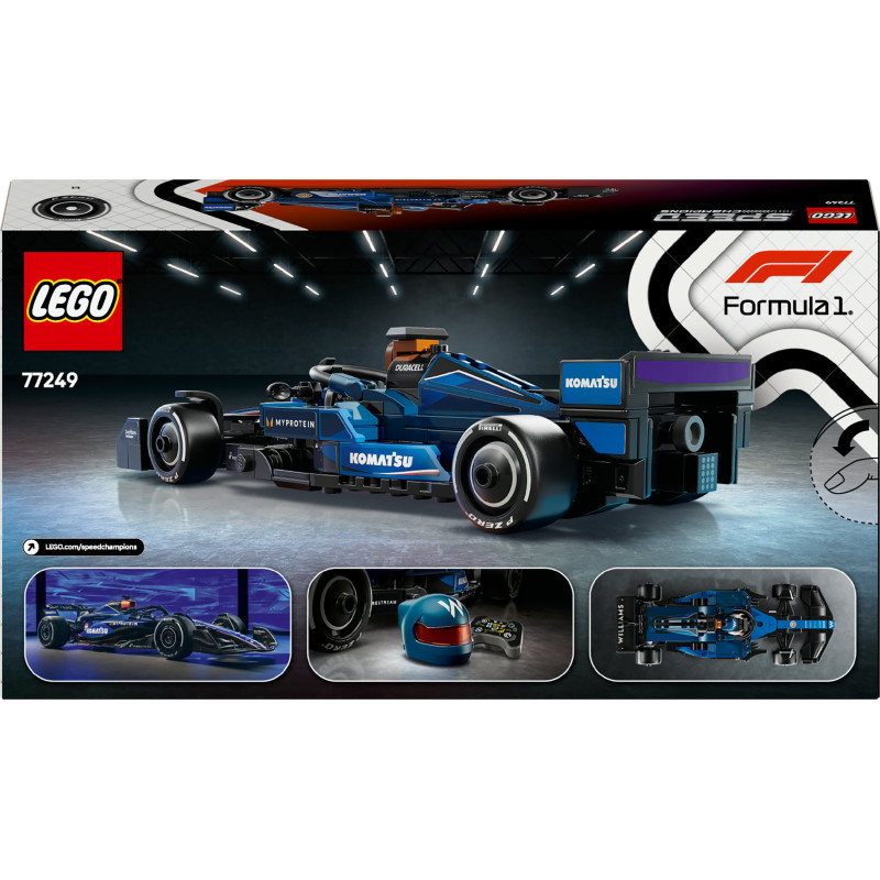 Konstruktorius LEGO SPEED CHAMPIONS WILLIAMS RACING FW46 F1® RACE CAR - 6