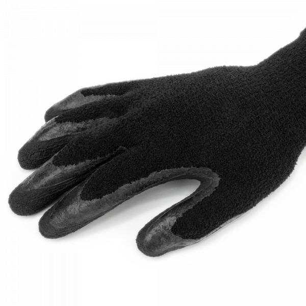 Sodo ir darbo pirštinės Bradas TERMO GRIP BLACK, 9 dydis, 6 vnt. - 2