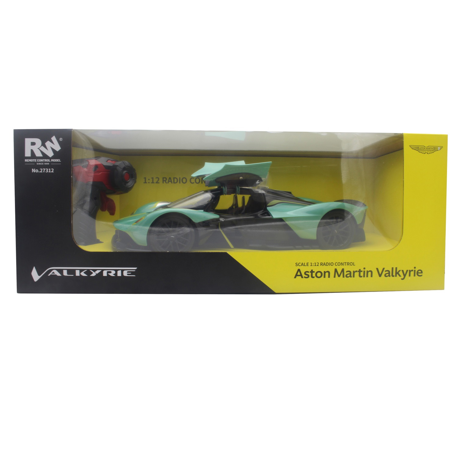 Radijo bangomis valdoma ASTON MARTIN VALKYRIE mašina, 1:12-0