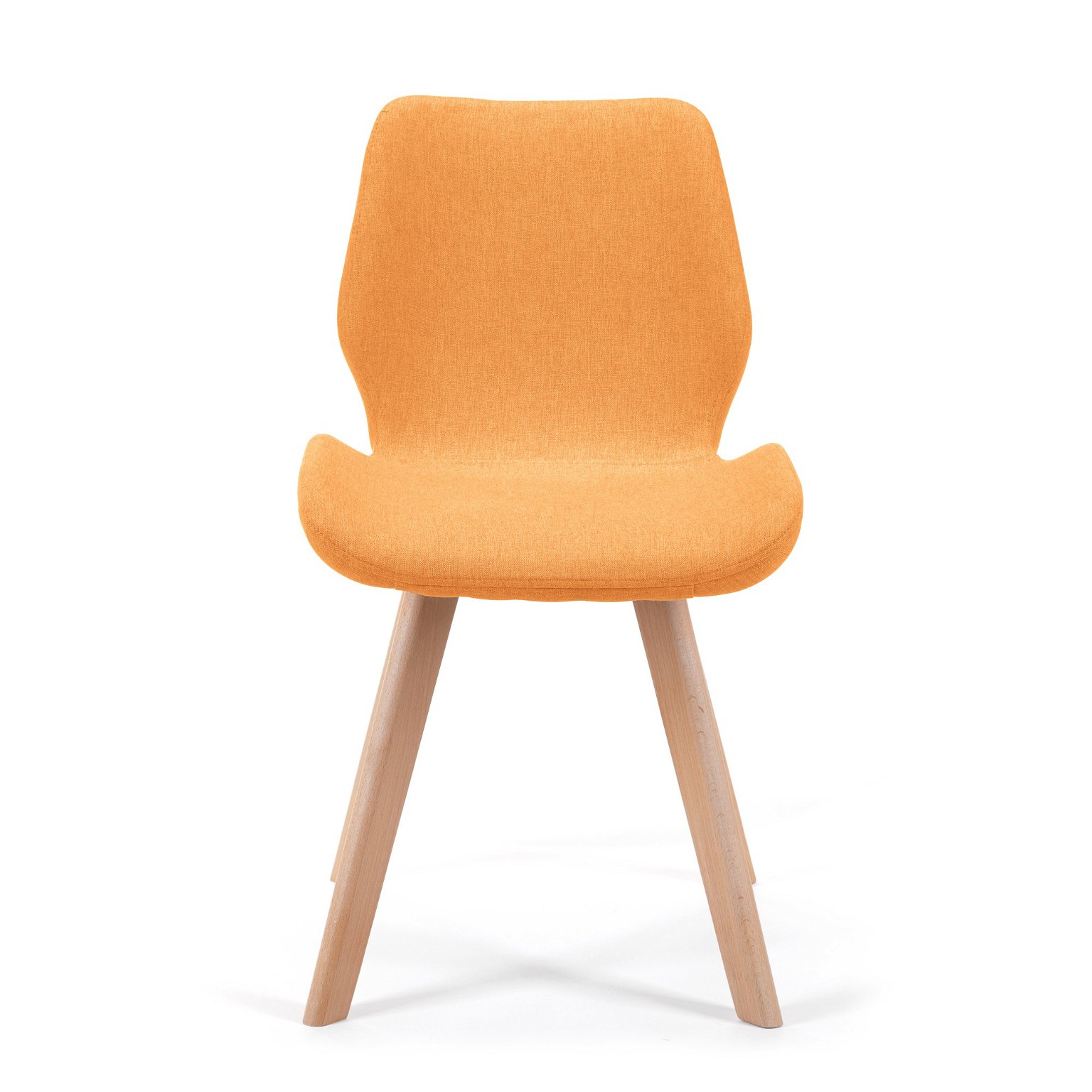 4-rių kėdžių komplektas SJ.0159, oranžinis - 4
