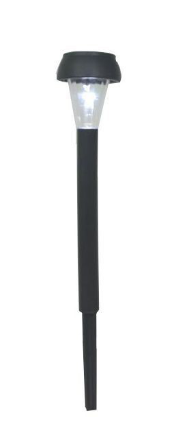 Įsmeigiamas LED lauko šviestuvas, įkraunamas saulės energija, TN8005, juodos sp., h35,5 cm-0