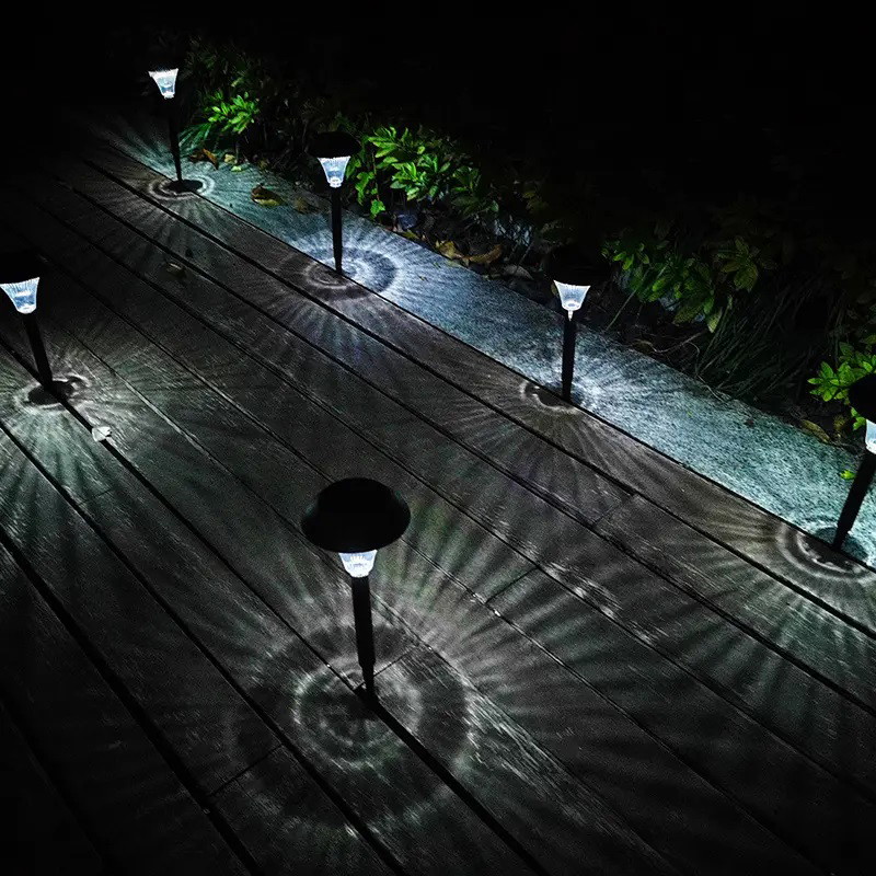 Įsmeigiamas LED lauko šviestuvas, įkraunamas saulės energija, TN8005, juodos sp., h35,5 cm - 3