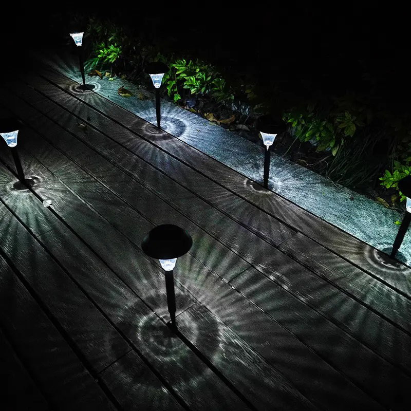 Įsmeigiamas LED lauko šviestuvas, įkraunamas saulės energija, TN8005, juodos sp., h35,5 cm - 3