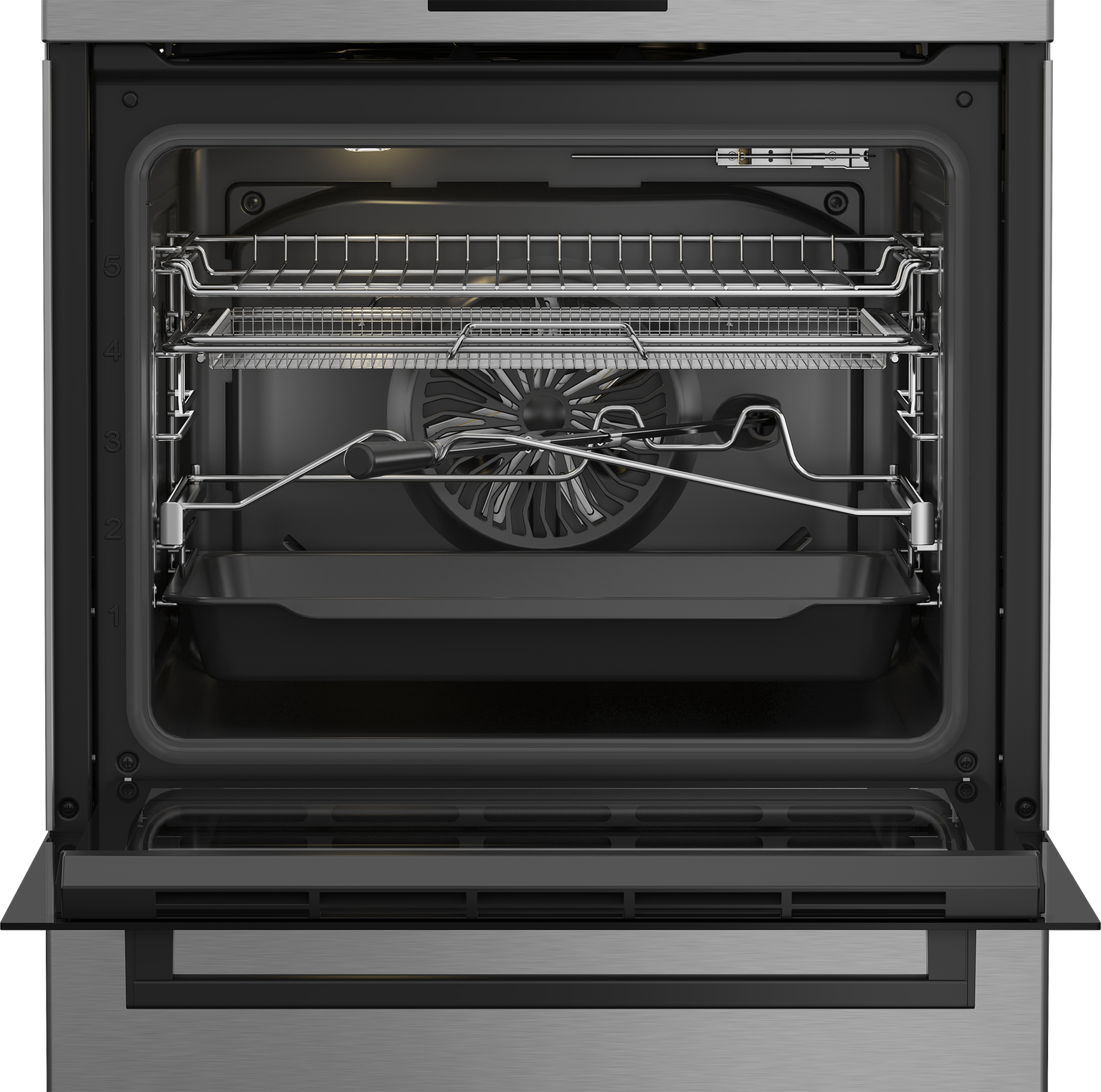 Dujinė viryklė su elektrine orkaite Beko FBMA61330GXDT - 3