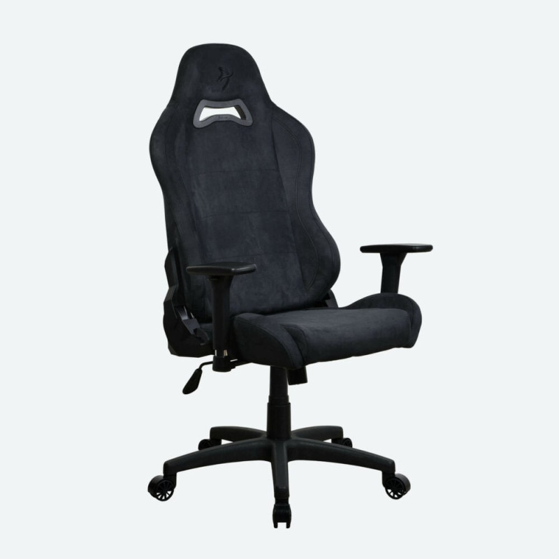 Žaidimų kėdė Arozzi Torretta SoftFabric, juoda - 1