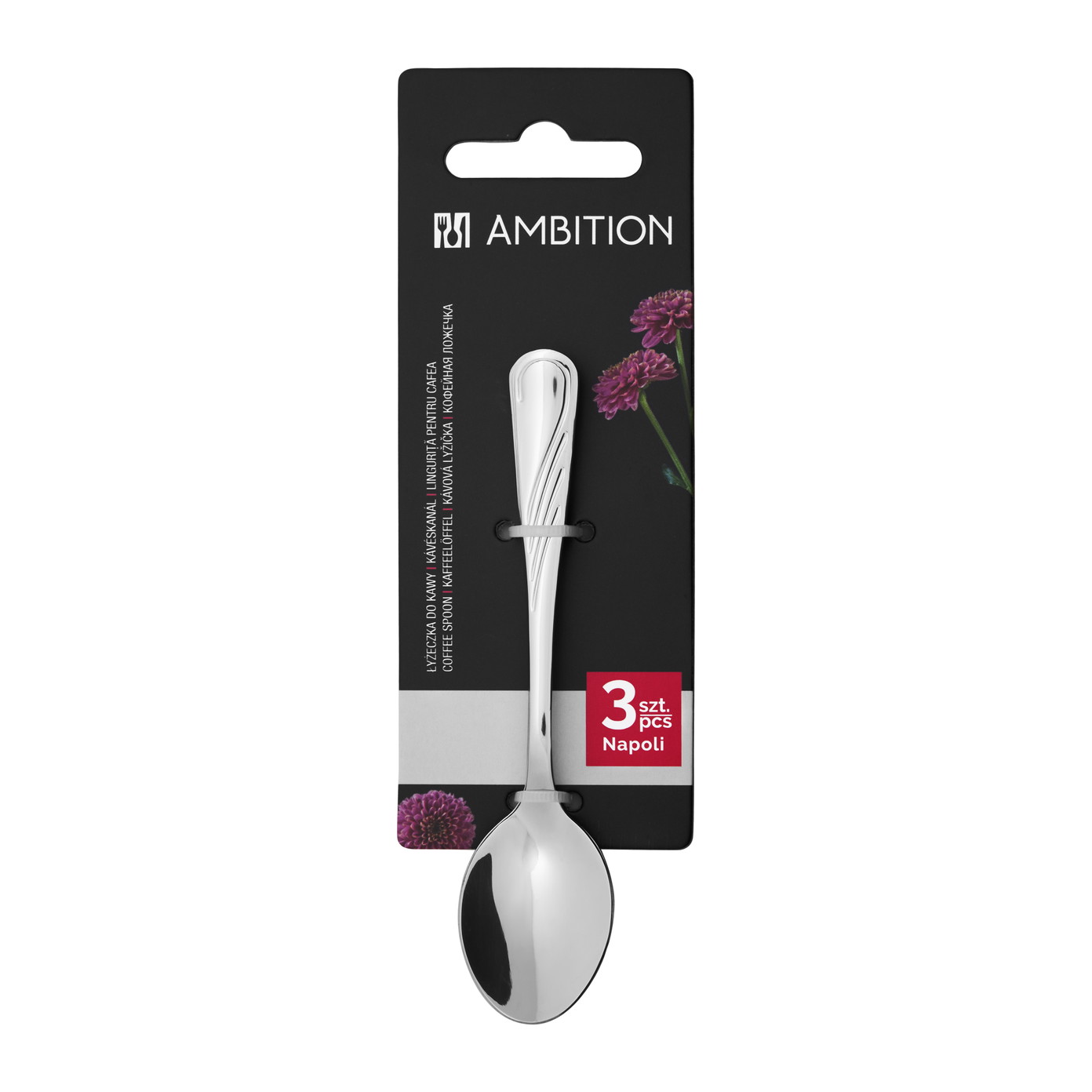 Kavos šaukšteliai AMBITION NAPOLI, 3 vnt.-1