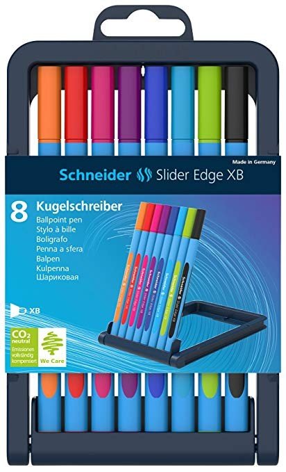Tušinukų rinkinys Slider Edge XB, 8 spalvų