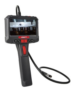 Boroskopas UNI-T, su 360° sukinėjamu galu, 5.0", 70°, 8mm, 1m, CMOS, IP67, 32GB-0