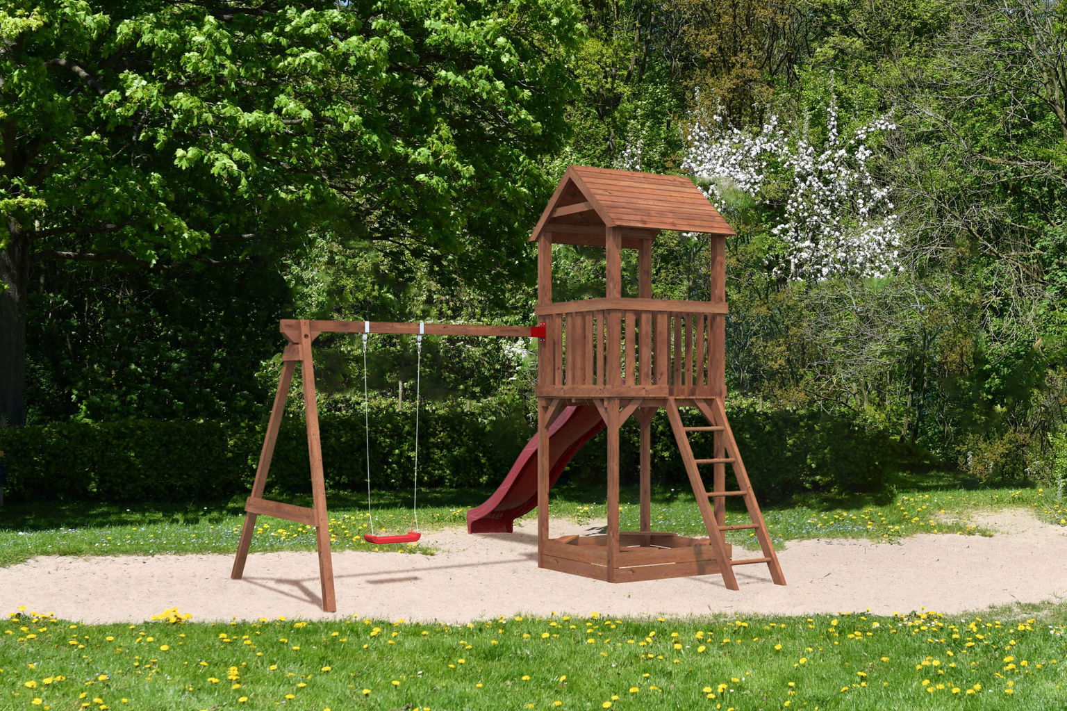 Vaikų žaidimų aikštelė Rugelis - 7