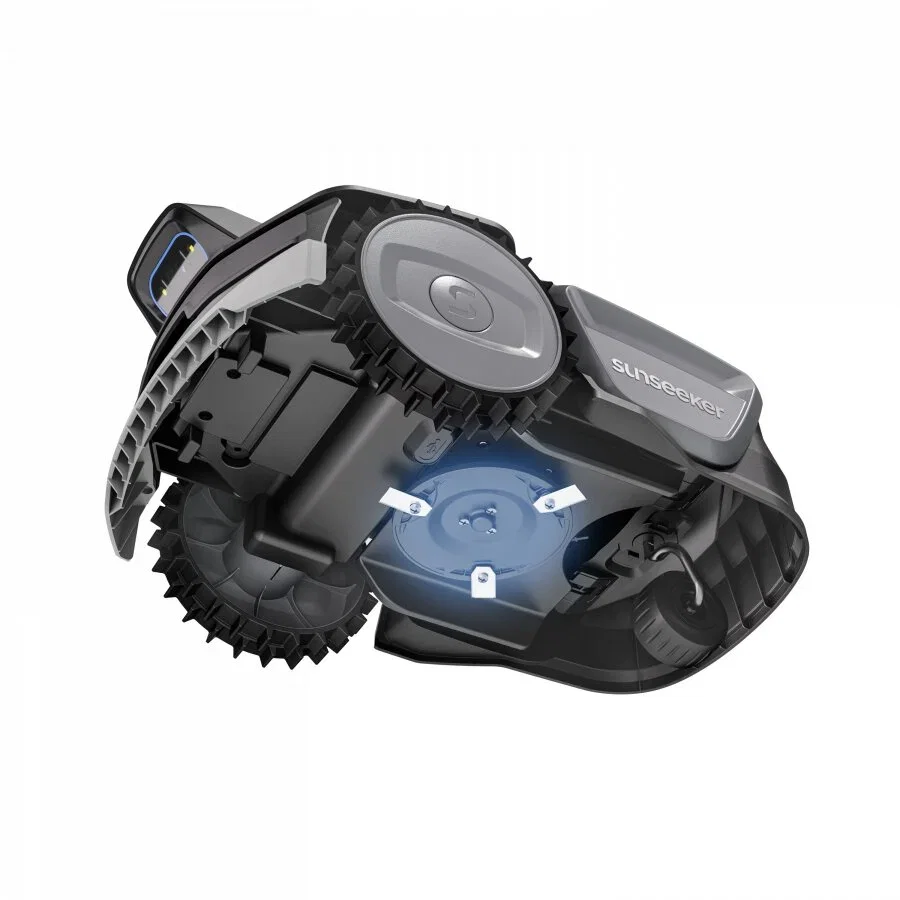 Belaidis vejos robotas SUNSEEKER V1, Vision AI, su garažu, skirtas vejoms iki 300 m² - 5