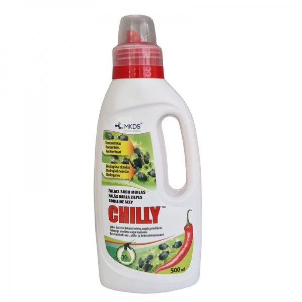 Žalias sodo muilas CHILLY, koncentratas, 500 ml-0