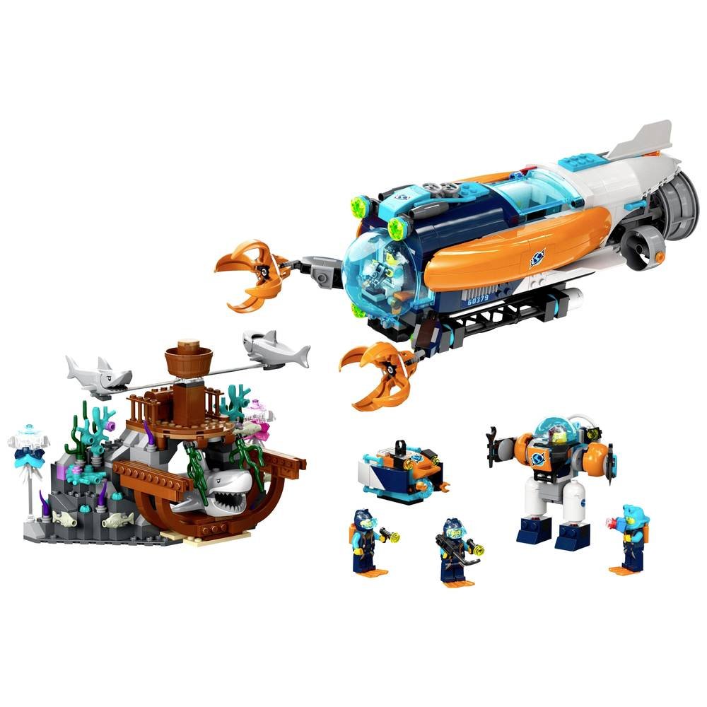 Konstruktorius LEGO City Deep-Sea Explorer Submarine - 2