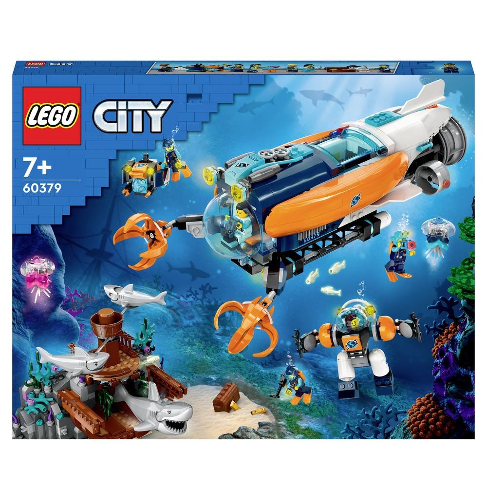Konstruktorius LEGO City Deep-Sea Explorer Submarine