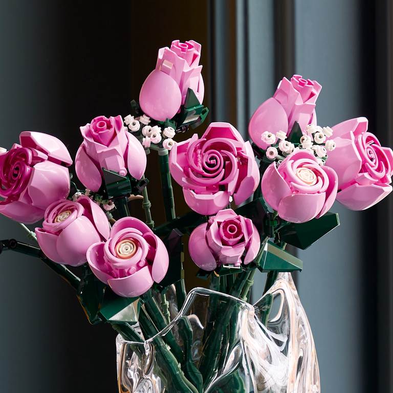 Konstruktorius LEGO Botanicals Bouquet of Pink Roses 10374, 789 vnt. - 5