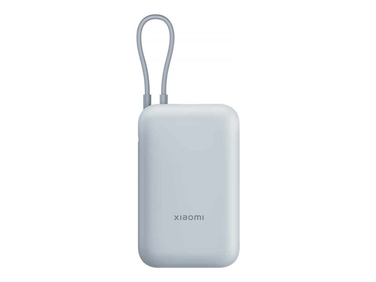Nešiojamas įkroviklis (Power bank) Xiaomi, 10000 mAh, 22.5 W, žydra-0