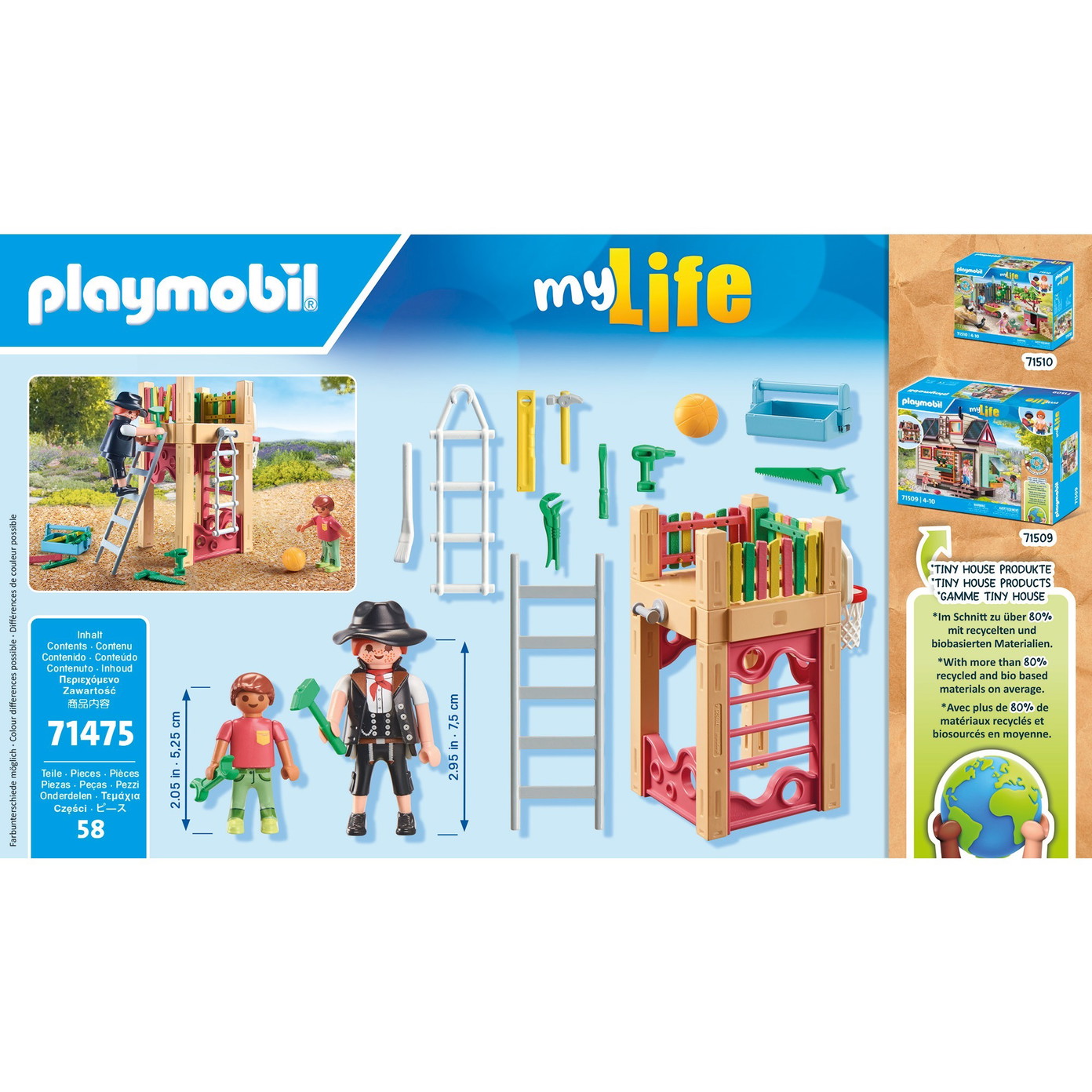 Stalius žaidimų aikštelėje PLAYMOBIL CITY LIFE 71475 - 5