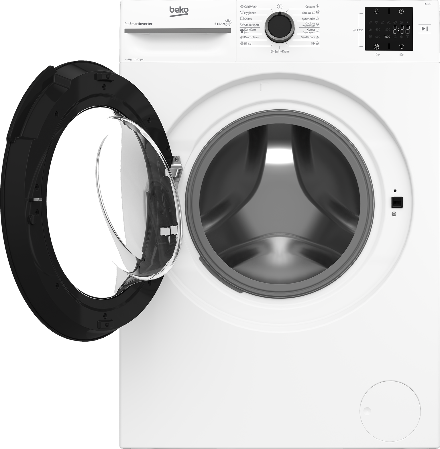 Skalbyklė BEKO BM1WFSU36233WB, 6 kg - 3