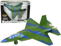 Karinis lėktuvas su garso ir šviesos efektais, žalias - 4