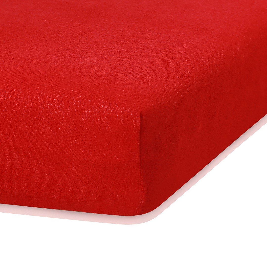 Frotinė paklodė su guma Ameliahome RUBY Red, 120x200 cm - 7