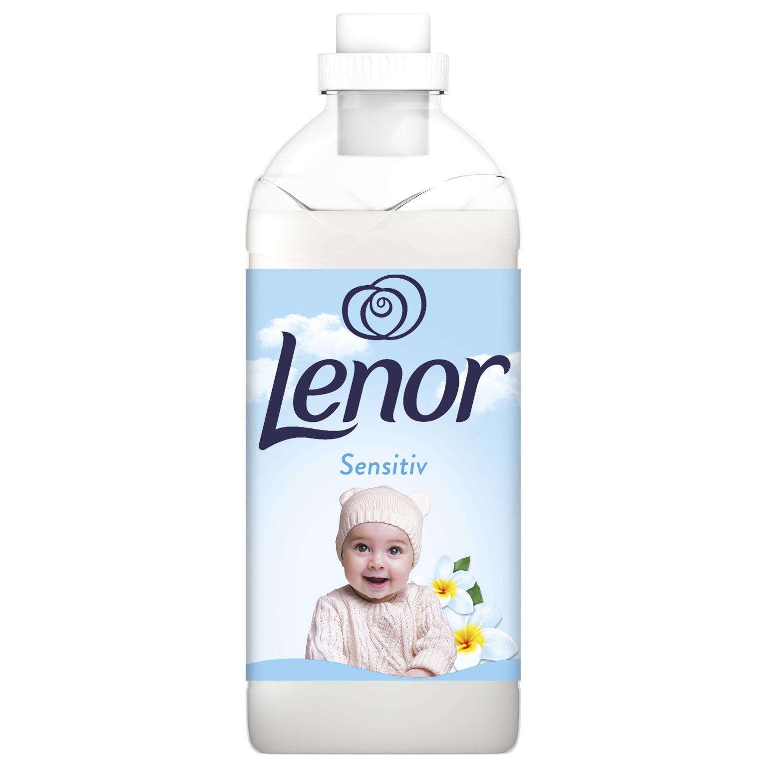 Skalbinių minkštiklis LENOR Sensitive, 1600 ml - 1