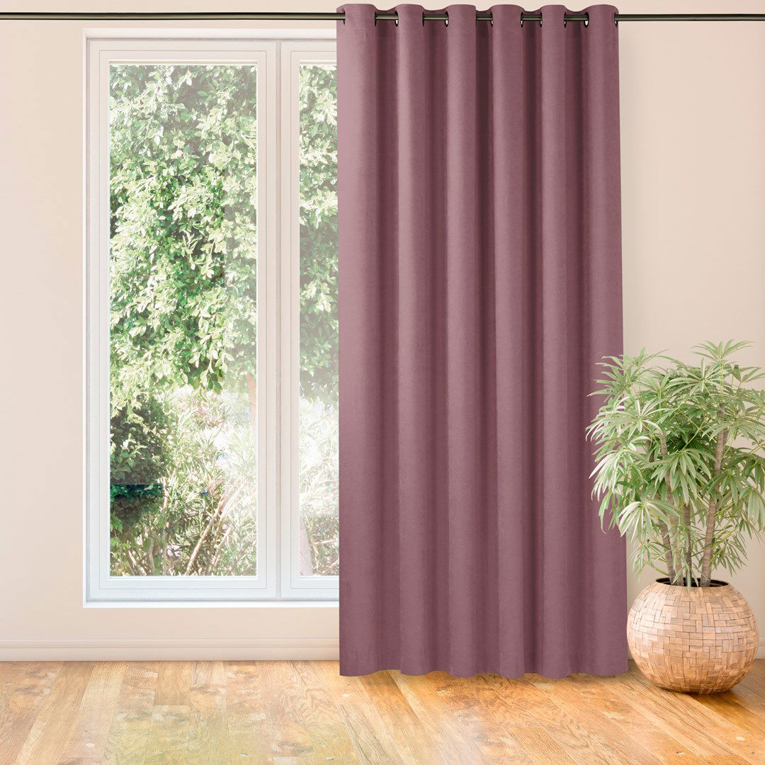 Naktinė užuolaida MILANA LILA EYELETS, 220x175 cm - 2