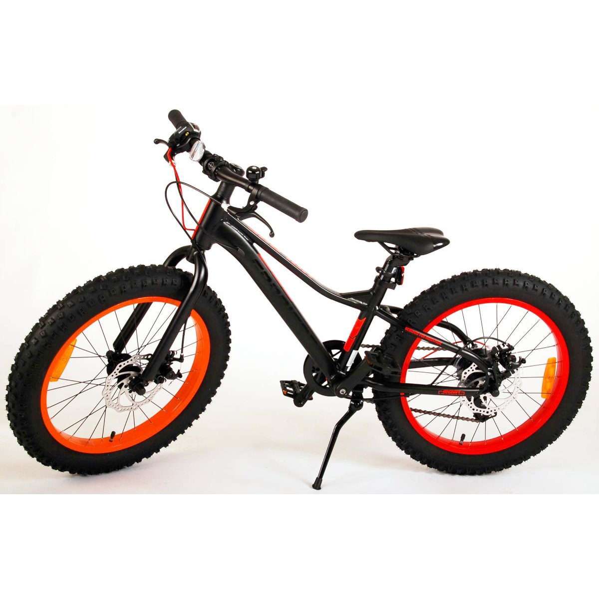 Vaikiškas dviratis VOLARE 20" Gradient (22070) juodas/raudonas - 2