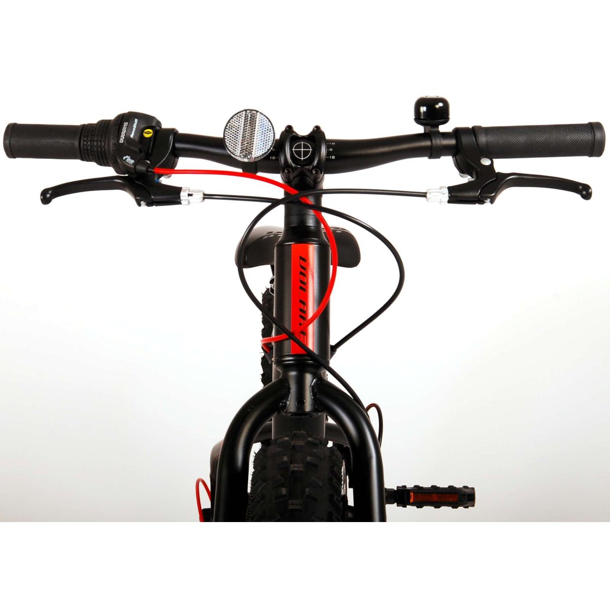Vaikiškas dviratis VOLARE 20" Gradient (22070) juodas/raudonas - 3