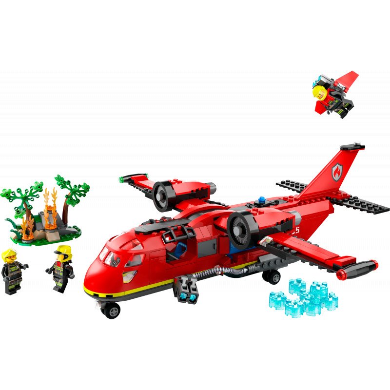 Konstruktorius LEGO City Fire Fire Rescue Plane 60413 - 3