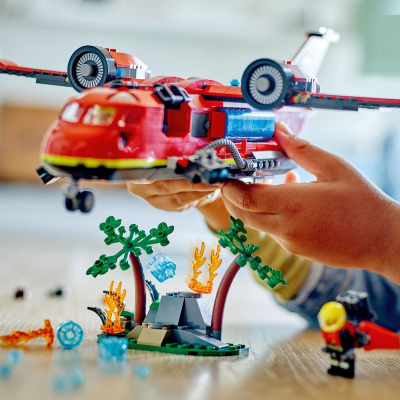 Konstruktorius LEGO City Fire Fire Rescue Plane 60413 - 4