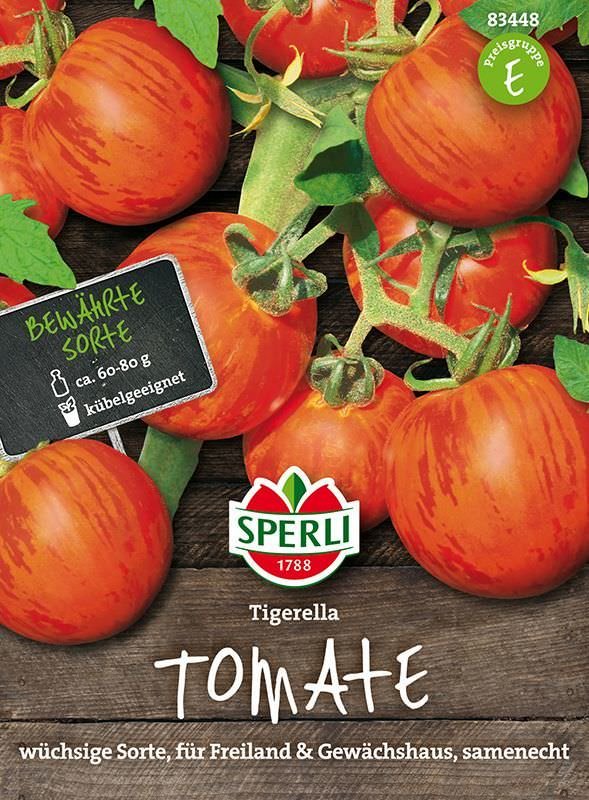 Pomidorų TIGERELLA sėklos, 6,7 g
